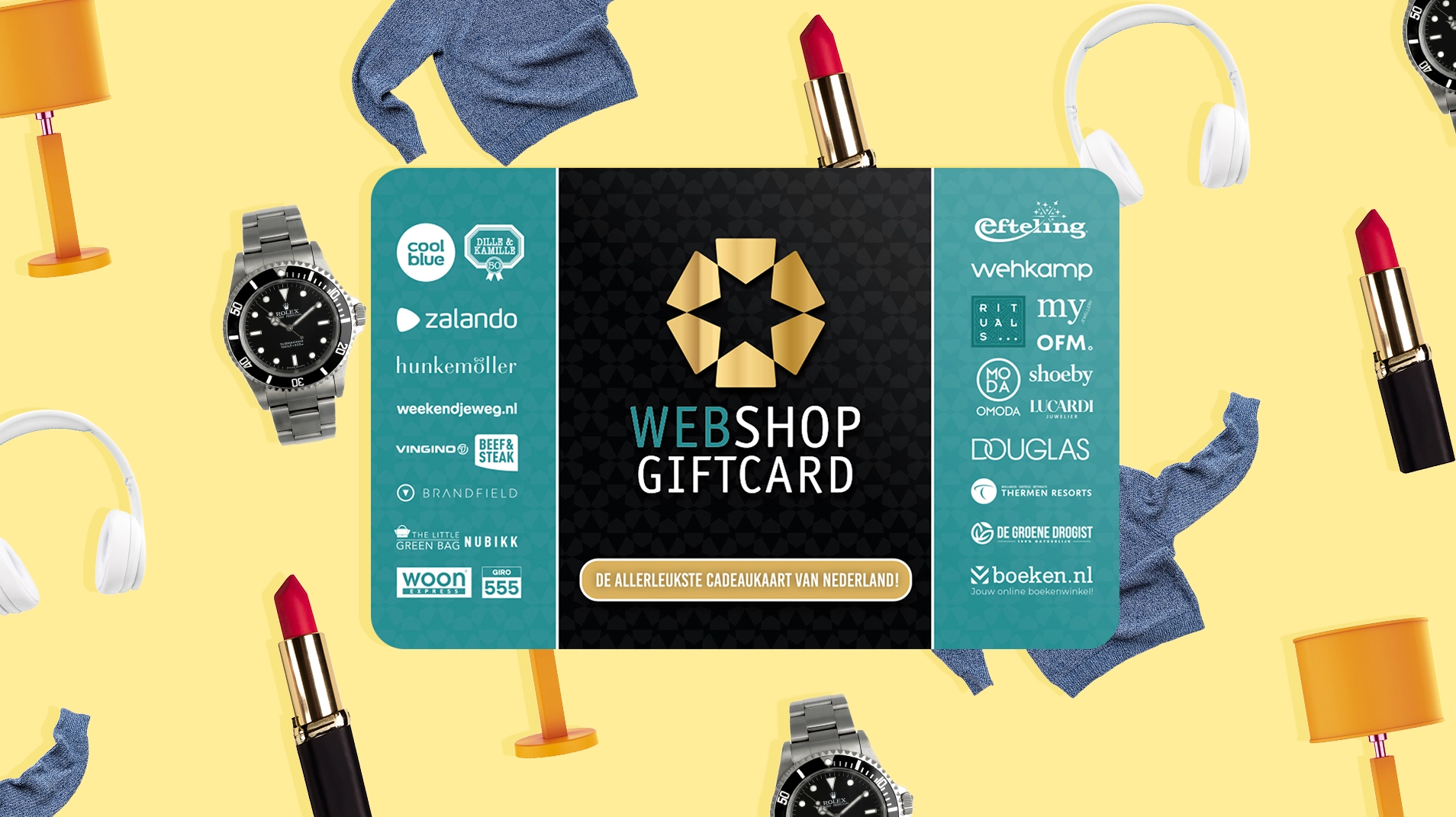 Waar kun je de Webshop Giftcard besteden?